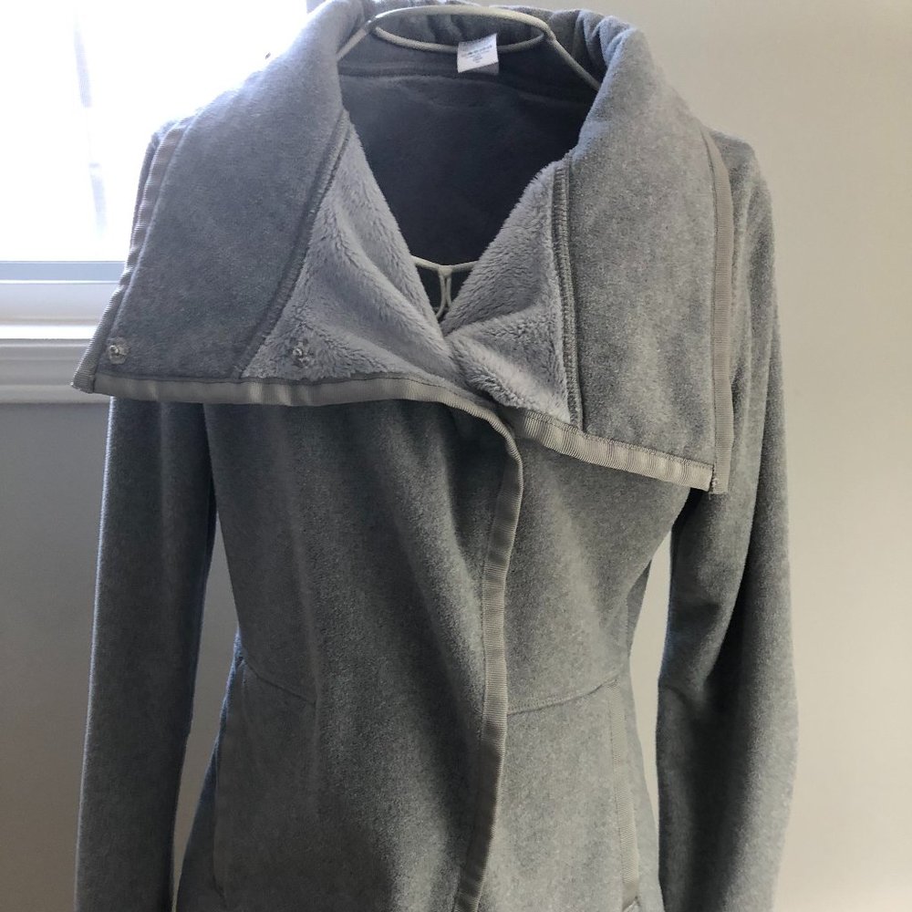 Grey Fleece Sweater